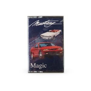 Ford Mustang Magic Cassette Tape 30th Anniversary 1994 Promotional Sealed Blue